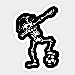 France dab dabbing skeleton soccer football Sticker